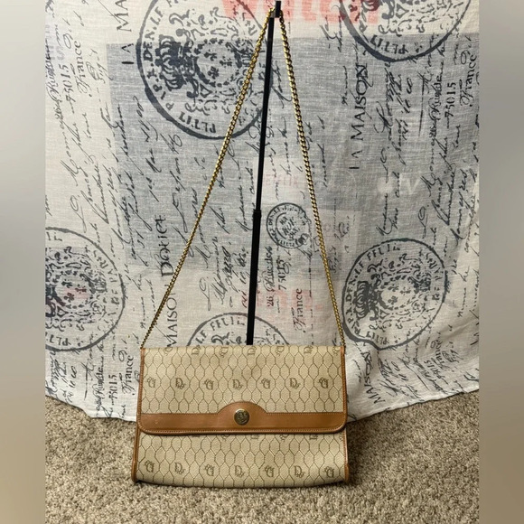 Christian Dior Vintage Monogrammed Crossbody Bag - Picture 9 of 15